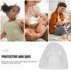 ibasenice Clear Feeding Bottles Caps - 6 PCS Clear Feeding