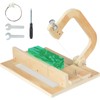 Adjustable Wire Soap Cutter, Wooden Soap Cutters for Soap Making