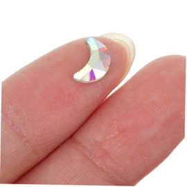 Outanaya Nail Rhinestones Beautiful Charms for Nail Flatback Gems for Crafting Easy to Apply Rhinestone Decorations and Crafts for Women and Girls