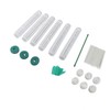 6PCS Plastic Moss Poles for Monstera Small Medium Climbing Plants