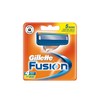 Gillette Fusion - Dermatologically-Tested Manual Razor Blades x 4.