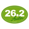 Charmed Running Brand Austin Marathon 26.2 Script Car Magnet