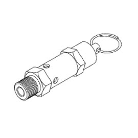 Safety Valve (40 PSI) for Tuttnauer TUV065