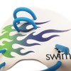 Swimz Swim Club Training Finger Paddles, Blue/Green, One Size