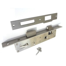 Stainless Steel Garden Door Mortice Lock Narrow 40 mm Lock Backset 25 mm Tubular Frame Lock Gate Door Lock