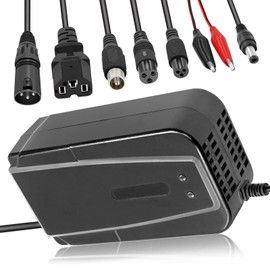 Tnvodejo 48V 3A Lead Acid Battery Charger (Not for Li ion Batteries)