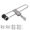 Lever Action Grid Clamp, 10PCS Stainless Steel Suspended Ceiling Tools