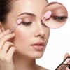 100pcs Chrome Applicator for Nails Dual-Sided Eyeshadow Sponge Applicator