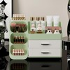 Booklov Makeup Organizer for Vanity, Large Capacity Cosmetic Display Case
