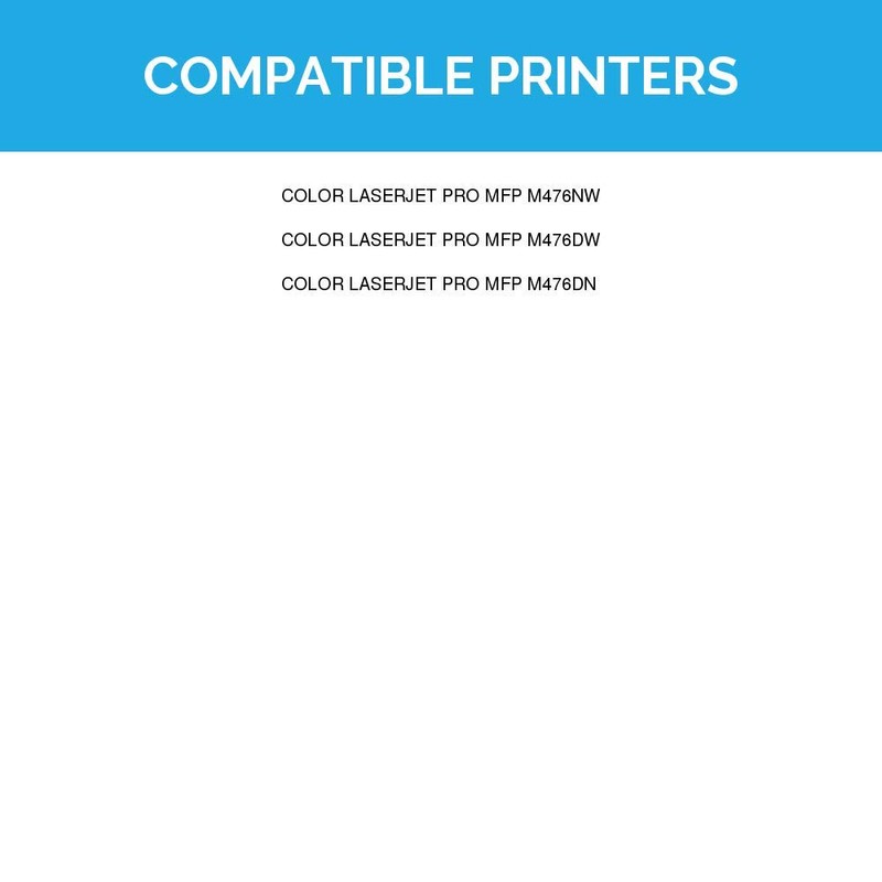 LD Compatible Toner Cartridge Replacement for HP 312X CF380X High