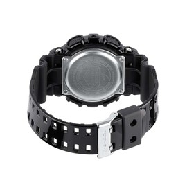 G-Shock Men's Quartz Watch with Black Dial Digital Display and Black Resin Strap GD-110-1ER