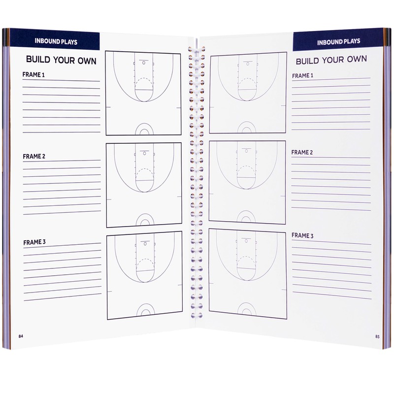 Murray Sporting Goods Basketball Playbook - Coaches Journal Notebook with