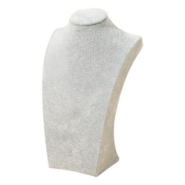 3D Necklace Display Stand for Sale Jewelry Storage Necklace Torso Mannequin Display Simple Size - 24.5*14.5*7.7mm Off-White