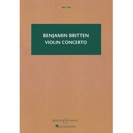 Britten: Violin Concerto, Op. 15 [Study Score]