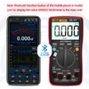 ANENG - Multímetro digital Bluetooth de rango automático TRMS 6000