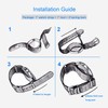 Replacement Thin Nylon Watch Strap Bands (10, 12, 13, 14,