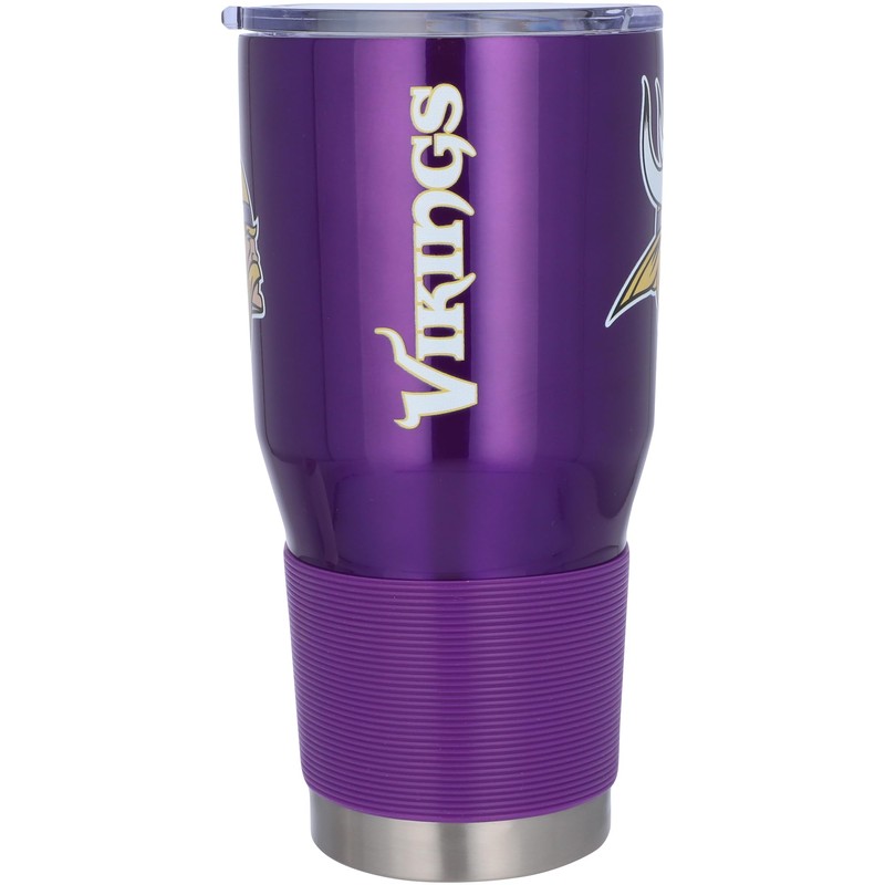 Logo Brands 618-S30T-1: Minnesota Vikings 30oz Stainless Tumbler