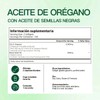 300 Cápsulas Con Aceite De Semilla Negra Aceite De Orégano