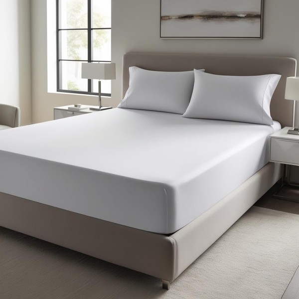 Fitted Sheet Super Soft 100% Egyptian Cotton Cosy Easy Care