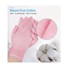 Donfri 6 Pairs Cotton Gloves Eczema Work Gloves Thin Protective
