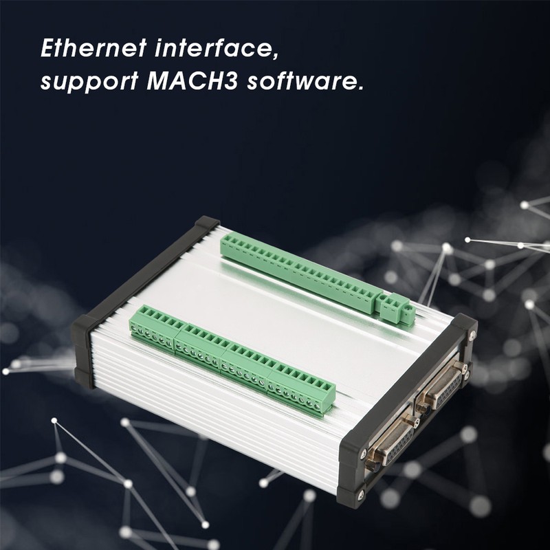 NVEC400 Ethernet MACH3 Interface Board 1MHz Output With Shielded Aluminum