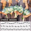 9-Sheet Barbed Wire Temporary Tattoos, Large Edgy Armbands Designs Tattoo