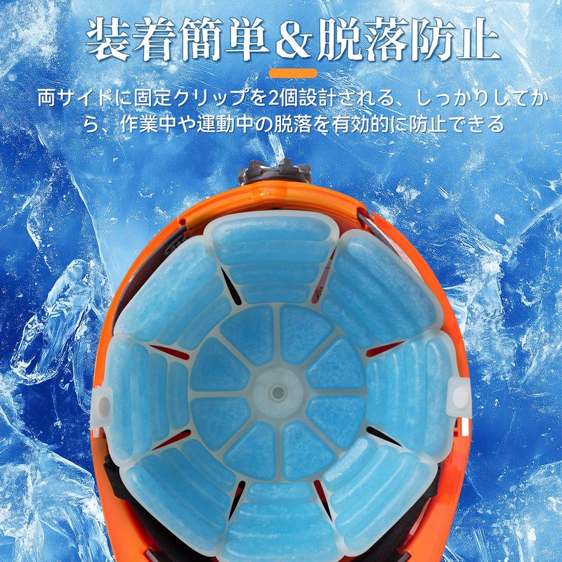 GOHHME PC-M Cap, Cooling Hat Pad, Head Cool Pad, Cool
