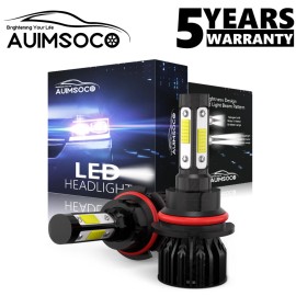 AUIMSOCO 2x 6500K 9004 LED Headlight for Dodge RAM 1500 2500 3500 1994-2001 High Low Beam