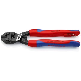Knipex CoBolt® Compact Bolt Cutter black atramentized, with slim multi-component grips, with integrated tether attachment point for a tool tether 200 mm 71 02 200 T
