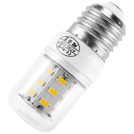 MIFLUS LED Refrigerator Light Bulb 5304511738 kei d34l Refrigerator Bulb,Refrigerator LED Bulb(3.5W 85V-265V E26/27 White Light) Appliance Light Bulb Replace AP6278388