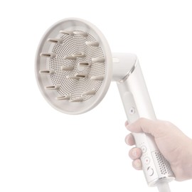 Buwico Diffuser Attachment for Shark FlexStyle, Curly Hair Diffuser Compatible with Shark FlexStyle Blow Dryers, Styling Tool for Wavy, Curly, and Coily Hair, Enhance Natural Curls, Extendable Prongs