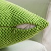 MIULEE Granular Cushion Cover, Pineapple, Soft Plain Decorative Square Cushion