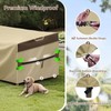 RICHIE Outdoor Patio Furniture Cover - Heavy Duty Waterproof 600D