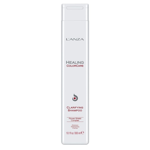L'ANZA Healing ColorCare Clarifying Shampoo (300 ml), Refreshes, Repairs and Extends Colour Durability, with Sulphate-Free, Paraben-Free and Gluten-Free Formula, Shampoo Coloured Hair