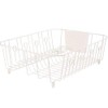 Rubbermaid 6032-ar-wht Dish Drainer, White Wire, Large