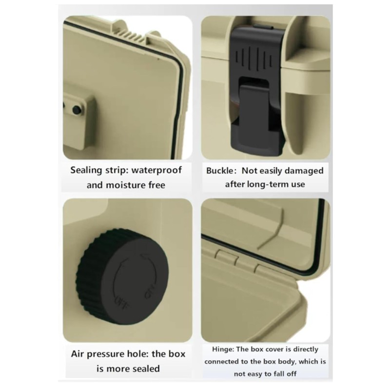 Universal Tool Box Kit,Tractor Tool Box, Lockable,With Mounting Bracket,ATV, UTV,