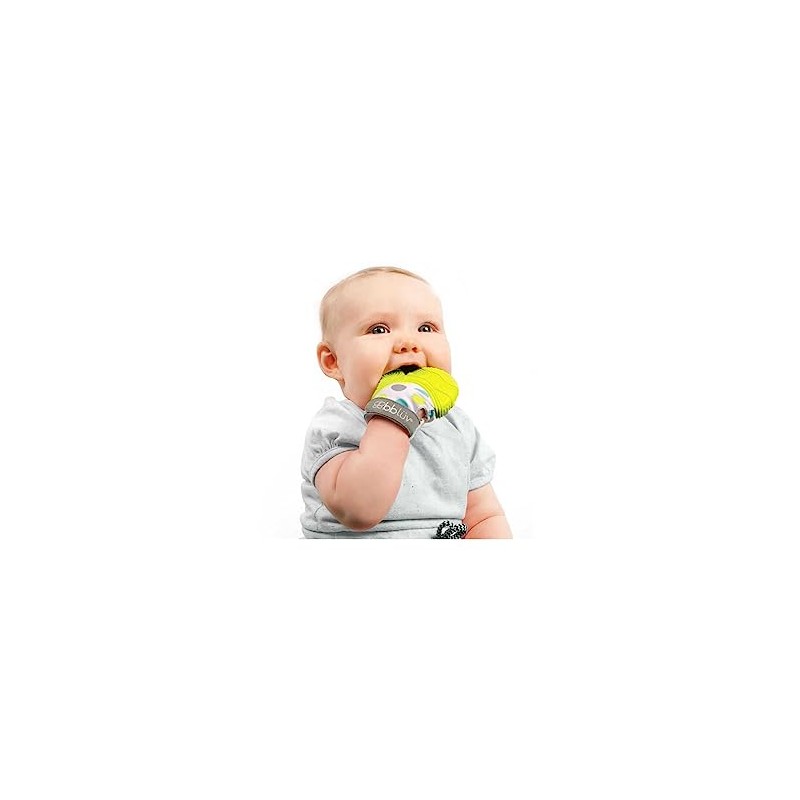 bblüv - Glüv- Baby Teething Mitten (Aqua)