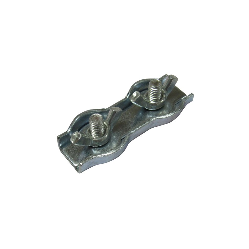 Duplex Wire Rope Grips With Wing Nuts X10 3MM -
