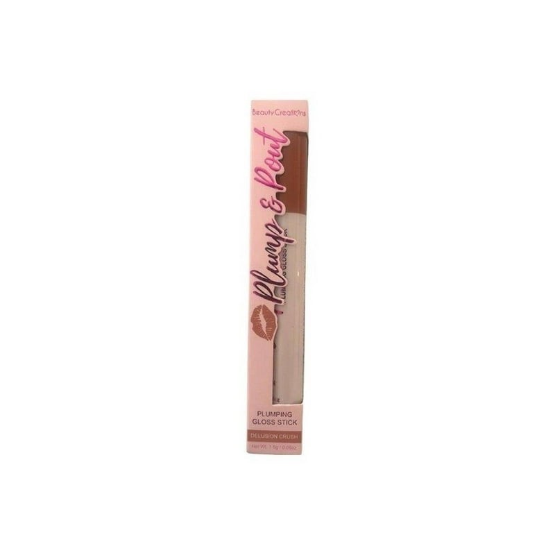 Brillo labial Beauty Creations Plump & pout mistery clear con