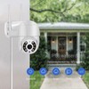 Anksono 2MP Outdoor WiFi Surveillance Camera, 350°/90° Swivelling PTZ Outdoor