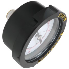 Upgraded Pool Filter Pressure Gauge Replacement Water Proof 60psi 1/4" NPT Back Mount, 2" Dial with Adjustable Bezel, Replacement for Most Hayward Pressure Gauge for Pool Filters (by GRABOTE)