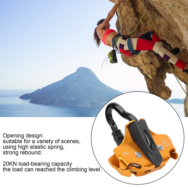 20KN Double Pulley System Strong Load Bearing Hauling Tool for