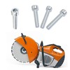 16Pcs Torx Screws M5x 25mm Compatible with STIHL TS400 TS410