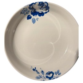 Cath Kidston Blue and White Rose Design Pasta Dish Bowl