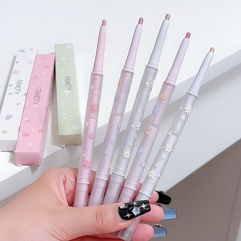 FOMIX Double Ended Eyeliner Teardrop Bag Highlight Shadow Makeup Pen