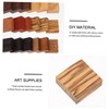 Operitacx Wooden Ring Blank Kit 24pcs Jewelry Making Supplies for
