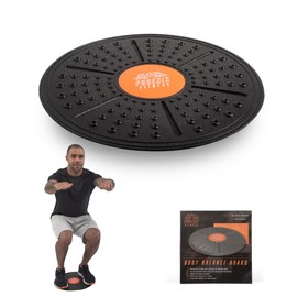 Phoenix Fitness Body Balance Board - Non-Slip Round Wobble Board - 36cm Training Balance Board Perfect for Core Strength, Balance, Rehabilitation, Stability, Physio Therapy and Coordination