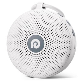 Dreamegg White Noise Machine Powerful Battery, 21 Soothing Sound, Noise Canceling for Office & Sleeping, Travel, Registry Gift Audio Portable - Color: Classic White