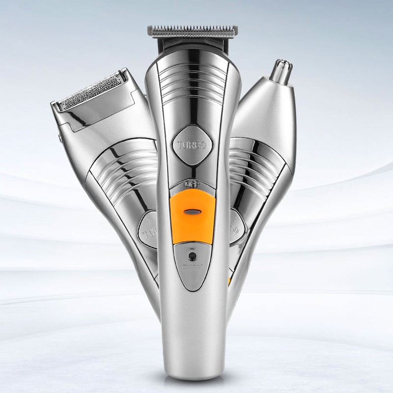KEMEI Electric Shaver Set Nose Ear Hair Trimmer Electric Men