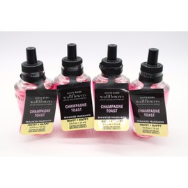 Champagne Toast, Bath and Body, Wallflowers Home Fragrance Refills, 0.8 fl oz each, 4 pack